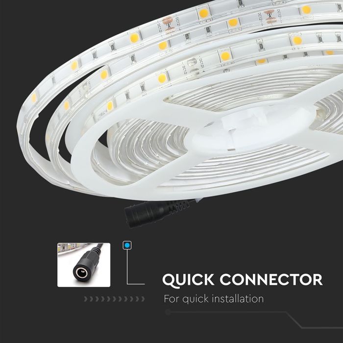 Tira de luz LED V-TAC - IP65 Impermeable - RGB - Precio/1m (5m Rollo)-extra-8.webp