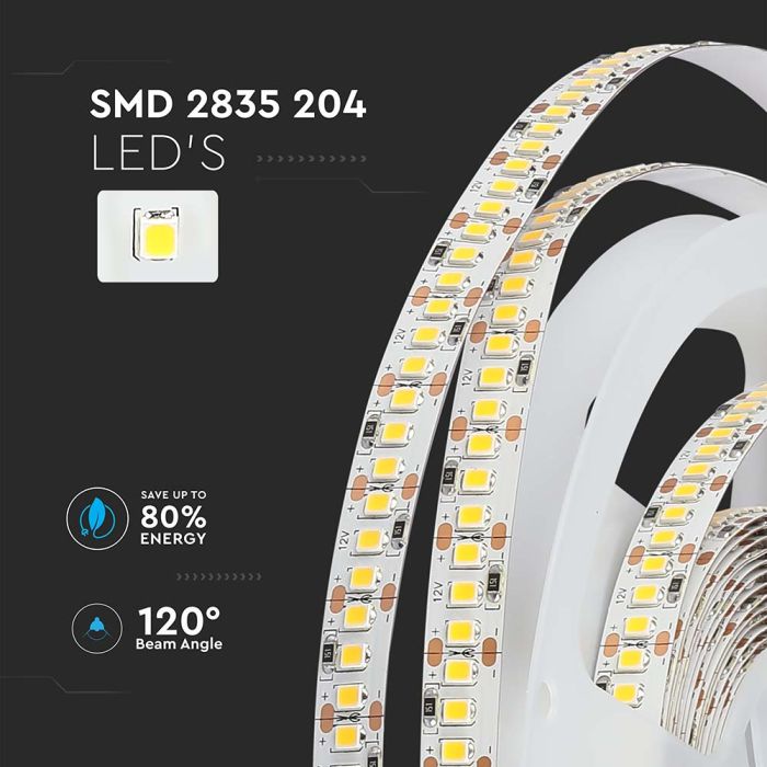 Tira de luz LED V-TAC - 100lm/w - IP20 - 6400K - Precio/1m (5m Rollo)-extra-6.webp