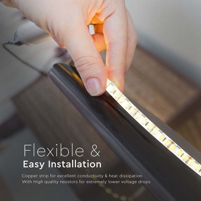 V-TAC Tira de Luz LED - 100lm/w - IP20 - 4000K - Precio/1m (5m Rollo)-extra-6.webp