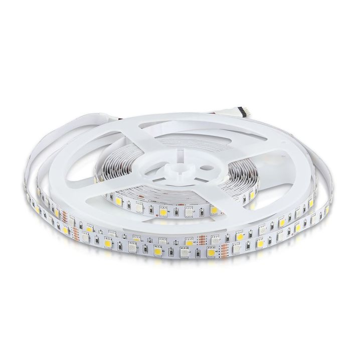 Tira de luz LED V-TAC - IP20 - RGB+4000K - Precio/1m (5m Rollo)-extra-1.webp