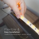 Tira de luz LED V-TAC - IP65 Impermeable - 3IN1 - Precio/1m (5m Rollo)-extra-5.webp