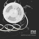 Tira de luz LED V-TAC - 220V - IP65 Impermeable - 4000K - Rollo de 10m-extra-7.webp