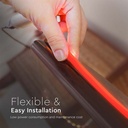 V-TAC LED COB Tira de Luz - IP67 Impermeable - Código de Color: Rojo - Precio/1m (5m Rollo)-extra-6.webp