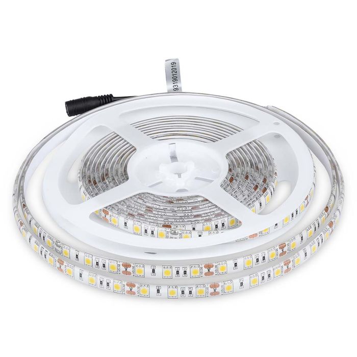 Tira de luz LED V-TAC - IP65 Impermeable - 3000K - Precio/1m (5m Rollo)-extra-1.webp
