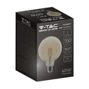 Bombilla LED V-TAC - G125 Globo - Soporte E27 - IP20 - Ámbar - 4W - 550 Lumens - 2200K - 2200K-extra-6.webp