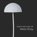 V-TAC Lámpara de Sobremesa Recargable - IP20 - Blanca - 3W - 100 Lumens - 3000K-extra-4.webp