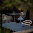 V-TAC Lámpara de Sobremesa Recargable - IP20 - Azul - 3W - 240 Lumens - 3IN1-extra-1.webp