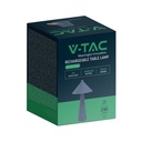 V-TAC Lámpara de Sobremesa Recargable - IP20 - Azul - 3W - 240 Lumens - 3IN1-extra-7.webp