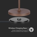 V-TAC Lámpara de mesa de carga inalámbrica - IP54 - Corten - 1.5W- 150 Lumens - 3000K-extra-7.webp