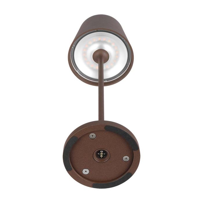 V-TAC Lámpara de mesa de carga inalámbrica - IP54 - Corten - 1.5W- 150 Lumens - 3000K-extra-13.webp