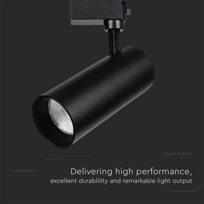 V-TAC LED COB Foco de carril - Samsung - IP20 - Negro - 35W- 3000 Lumens - 4000K-extra-3.webp