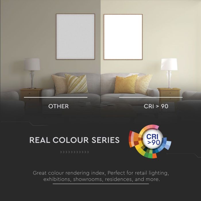 V-TAC LED Slim Foco de carril - Samsung - IP20 - Blanco - 7W- 700 Lumens - 4000K-extra-6.webp