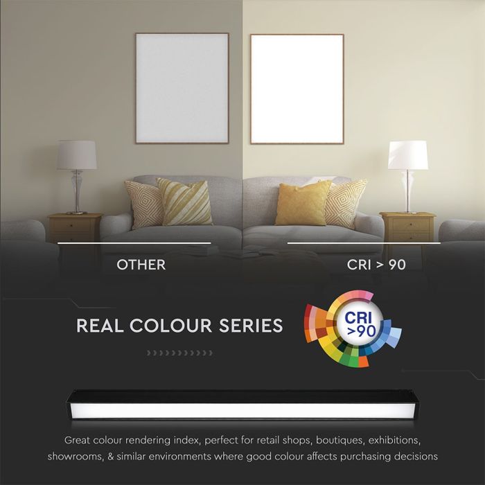 V-TAC LED luminaria magnética - Luz Lineal - IP20 - 30W - 2700 Lumens - 3000K-extra-6.webp