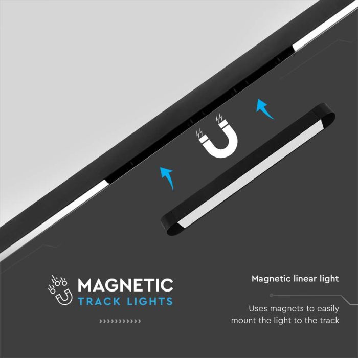 Carril Magnético LED - IP20 - 14W - 1500 Lumens - 6400K-extra-4.webp