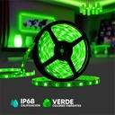Tiras de Luz LED V-TAC - Módulos - IP68 Impermeable - Código de Color: Verde - 0.24W- 20 Lumens