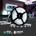 V-TAC Tira de Luz LED - IP20 - 6400K - Precio/1m (5m Rollo)