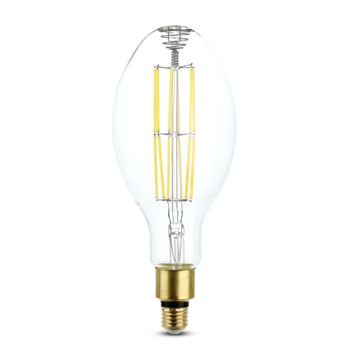 Bombilla LED V-TAC - 130lm/w - ED120 - Soporte E27 - IP20 - Transparente - 24W- 4000 Lúmenes - 4000K