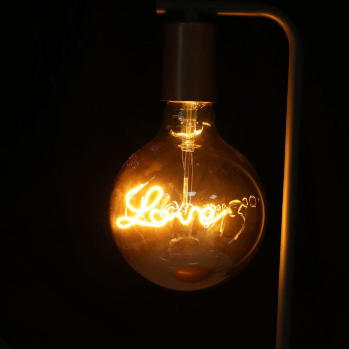 V-TAC Lámpara de Mesa - Interruptor - IP20 - Rojo + Marrón - Soporte E27