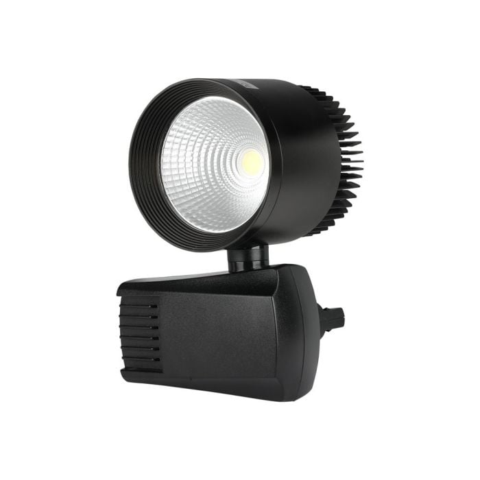 V-TAC LED COB Foco de carril - IP20 - Negro - 40W- 2600 Lumens - 5000K