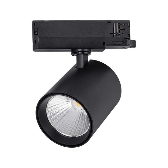 V-TAC LED COB Foco de carril - IP20 - Negro - 35W- 3000 Lumens - 4000K