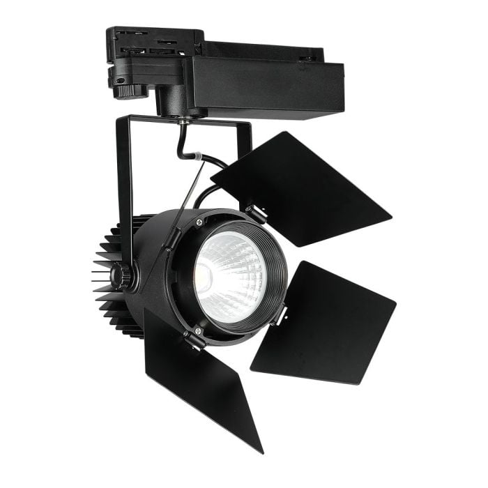 V-TAC LED  Foco de carril - Samsung - IP20 - Negro - 33W - 3000 Lumens - 3000K