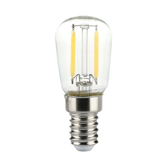 Bombilla LED V-TAC - Soporte ST26 E14 - IP20 - Transparente - 2W - 200 lúmenes - 3000K