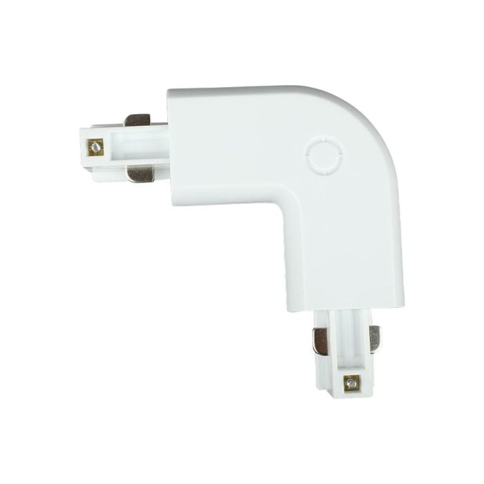 V-TAC LED Foco de carril - Accesorios - Conector de carril 4L - IP20 - Blanco