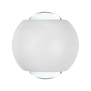 V-TAC LED Up Down Aplique de Pared  - IP54 - Blanco - 2W - 200 Lumens - 4000K
