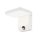 Aplique LED Giratorio V-TAC - Sensor PIR - Impermeable IP65 - Blanco - 17W - 2520 Lumens - 3000K