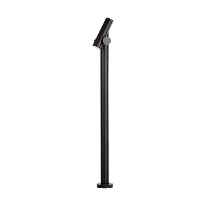 V-TAC Lámpara Bolardo Exterior - IP44 - Cuerpo Negro - 4W - 390 Lumens - 3000K