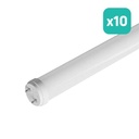 V-TAC LED T8 Tubo de Vidrio - 105 Lumen - IP20 - 20W - 2100 Lúmenes - 6500K - 150CM - Pack de 10
