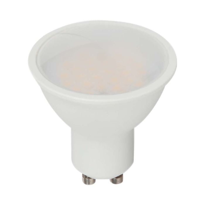 V-TAC LED Dicroica - GU10 - Lente 100° - IP20 - Blanco Lechoso - 2.9W- 250 Lumens - 3000K