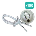 V-TAC LED Spot Light - GU10 - Soporte - Pack de 100