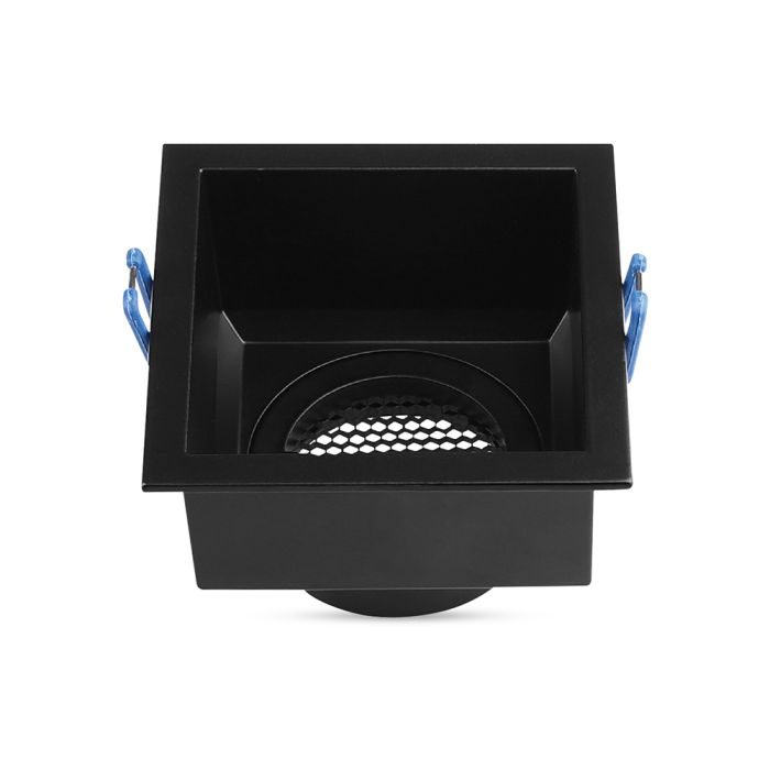 Foco LED V-TAC - Empotrable - GU10 - IP20 - Negro