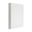 Mini panel LED V-TAC - Superficie retroiluminada - IP20 - Cuerpo blanco - 24W- 2640 Lúmenes - 6500K
