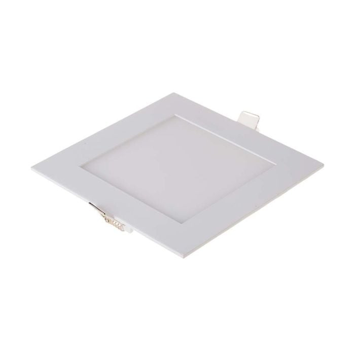 Mini panel LED cuadrado V-TAC - Serie Premium - IP20 - Blanco - 12W - 1160 Lúmenes - 6400K