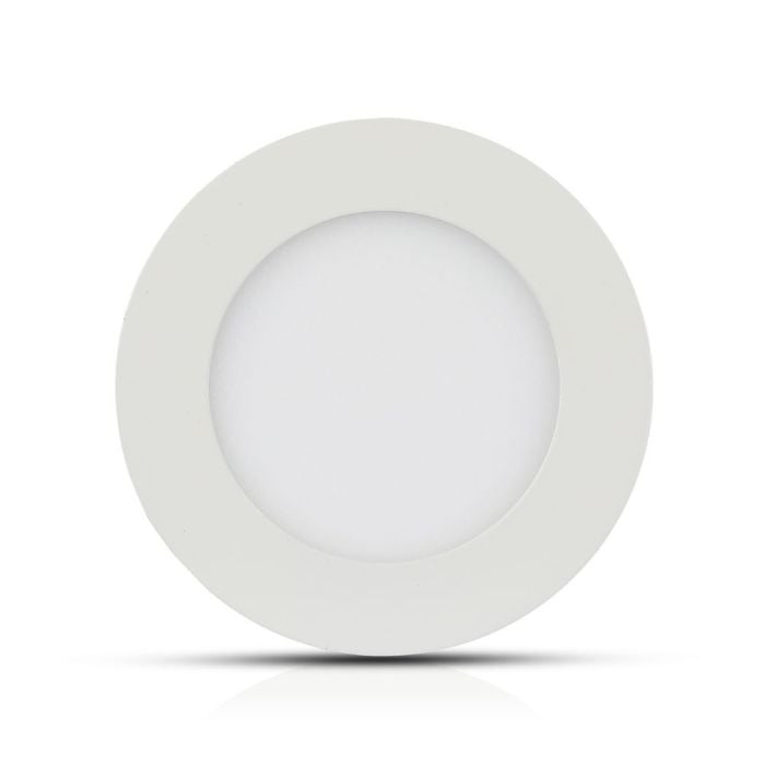 Mini panel LED redondo V-TAC - Samsung - Serie Premium - IP20 - Blanco - 6W - 420 Lúmenes - 6400K