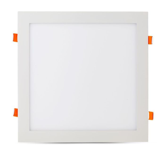 Mini panel LED cuadrado V-TAC - Serie Premium - IP20 - 24W- 2000 Lúmenes - PKW - 3000K