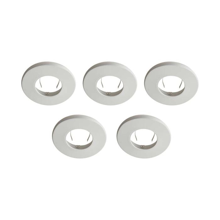 Down Light LED - Push and Lock - Can Bezel Fittings - IP65 - White  - Pack de 5