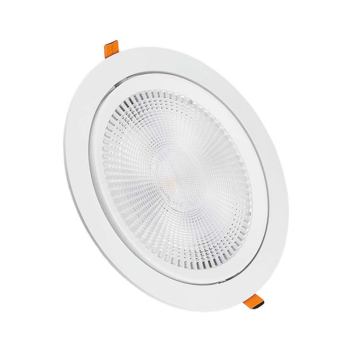 V-TAC LED PRO Foco empotrable Ajustable - Samsung - IP20 - 30W - 2920 Lumens - 6400K