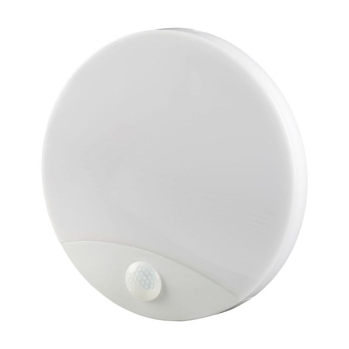 Aplique LED V-TAC - Sensor PIR - Samsung - IP44 - Blanco - 15W- 1300 Lumens - 3IN1