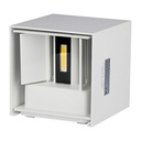V-TAC LED Aplique Cuadrado - Bridgelux - IP65 Estanco - Blanco - 6W - 660 Lumens - 3000K