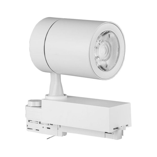 [211257] V-TAC LED COB Foco de carril - IP20 - Blanco - 35W- 3000 Lumens - 6400K