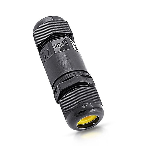[5977] Conector LED V-TAC - Bloque de terminales - Impermeable IP68 - Negro