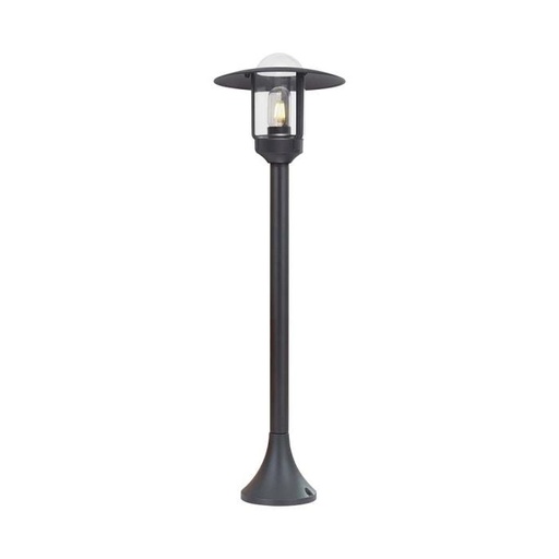 [10423] V-TAC Iluminación exterior - Lámpara de poste - Soporte E27 - IP44 - Negro mate