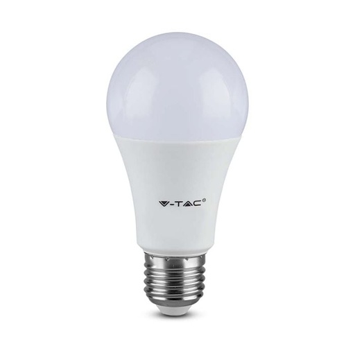 [217261] Bombilla LED V-TAC GLS -  Soporte E27 - IP20 - Blanca - 8.5W - 806 Lumens - 4000K