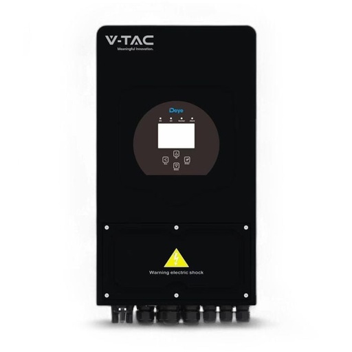 [121841] V-TAC Trifásico - Inversor Híbrido - IP65 Estanco - 15kW - Negro