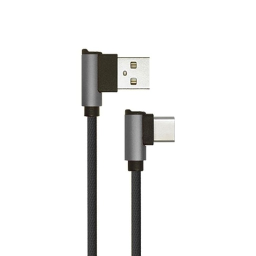 [8638] V-TAC Cable USB - Tipo C - Diamond Series - Negro - 1M