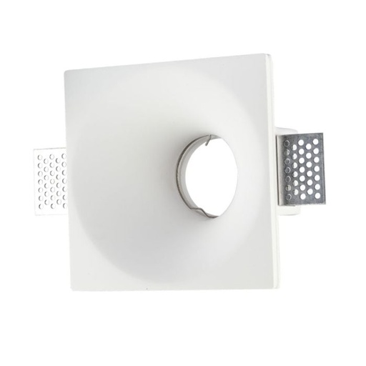 [3653] V-TAC LED Aro cuadrado - Empotrable - GU10 - IP20 - Blanco