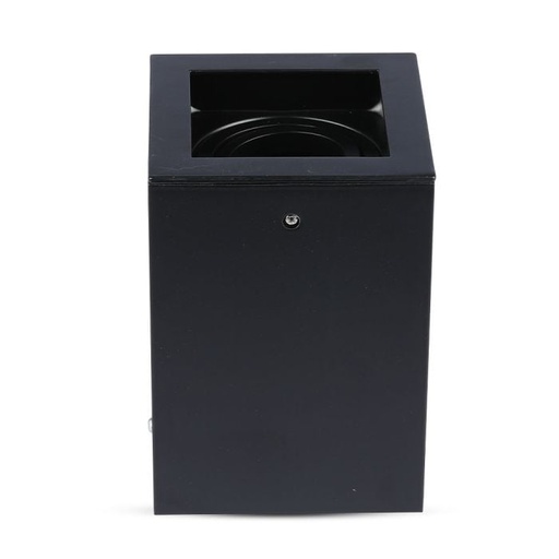 [3631] V-TAC LED Aro cuadrado - Accesorios de superficie - GU10 - IP20 - Negro